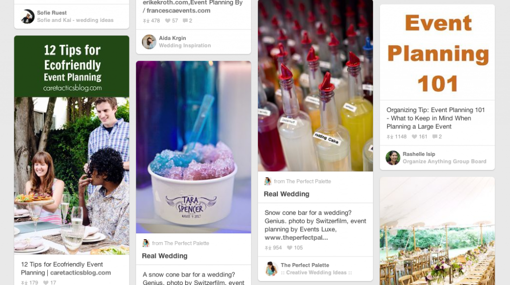 Event Planning Pinterest