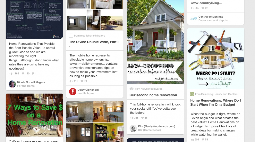 Home Reno Pinterest GoDay.ca