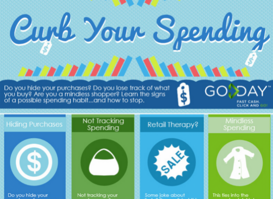 GoDay.ca Curb Your Spending Infographic