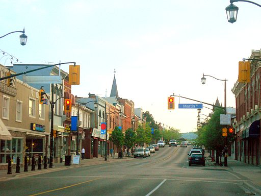 Milton payday loan view of downtown
